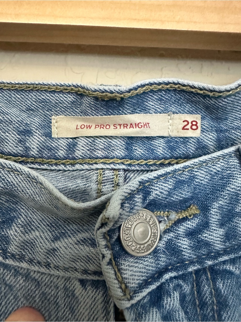 Levi's Light Blue Low Pro Straight Women's Jeans